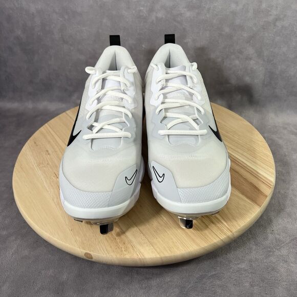 Nike Baseball Cleats Force Zoom Trout 9 Pro Mens 8 Platinum Baseball Shoes main image 5